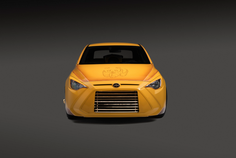 Illustration for article titled Scion Just Won SEMA Forever With This Ridiculous Lowrider